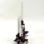Dirk Duif, 2 faces cabinet white