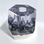 Jule Cats, IN DISGUISE Vase Rock (Black/White), 2023