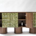 REM Atelier, Surfaced Cabinet moss