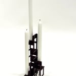 Dirk Duif, 2 faces cabinet white