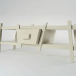 Dirk Duif, 2 faces cabinet white
