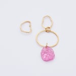 Jesler Muntendam, Tide pink, goldplated