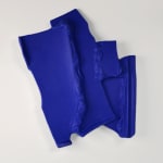 Nadja Schlenker, Shard Collage - cobalt blue