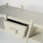 Dirk Duif, 2 faces cabinet white