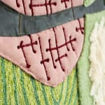 Kiki van Eijk, Textile Collage - Spring green
