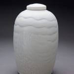 Julia Galloway Endangered Species Urn: art titled Deertoe (Molluscus) made with ceramic available for sale at Radius Gallery