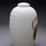 Julia Galloway Endangered Species Urn: art titled Deertoe (Molluscus) made with ceramic available for sale at Radius Gallery