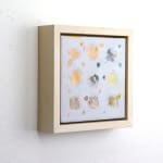Pamela Caughey Abstract Painting art titled Dot 8 made with encaustic on panel available for sale at Radius Gallery
