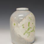 Julia Galloway Endangered Species Urn: art titled Olympia Marble (Moth) made with ceramic available for sale at Radius Gallery