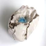Heesoo Lee Ceramic Sculpture art titled Happiness: Poppy Purity made with porcelain ceramic available for sale at Radius Gallery