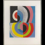 Sonia Delaunay, Grand Helice Rouge, 1970