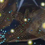 Michiko Itatani, Matrix Identity, 2024