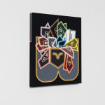 Edie Fake, Upended Table, 2022