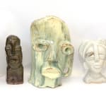 Leilah Babirye, Untitled (Three Figures), 2015