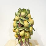 Fons van Laar, Vase Dahlia, Yellow (plateel), 2024