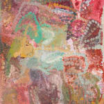 Emily Kame Kngwarreye, synthetic polymer paint on canvas, Utopia, Aboriginal artist and artwork