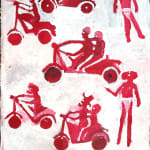 Motorbike Paddy Ngale, Aboriginal Artist, Emily Kam Kngwarray, Rebecca Hossack Gallery London, Utopia, Utopia artist, Tate