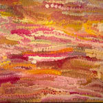 Emily Kam Kngwarray, Utopia art, utopia painting, modern art, aboriginal art, Batik, Tate, desert painting, bush plant dreaming