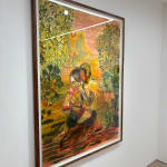 Martha Zmpounou, Red Room, 2025
