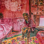 Martha Zmpounou, Red Room, 2025