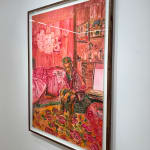 Martha Zmpounou, Red Room, 2025