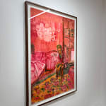 Martha Zmpounou, Red Room, 2025