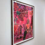 Martha Zmpounou, Red Room, 2025