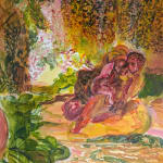 Martha Zmpounou, In the Museum, 2025