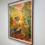 Martha Zmpounou, Red Room, 2025