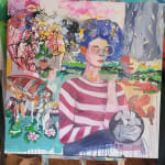 Golnaz Afraz, Series of Portraits, 2021