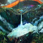 Seungkyung Oh, Waterfalls, 2022