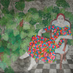 Cécile Duchêne Malissin, La jupe à pois / The polka-dot skirt, 2017