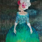 Cécile Duchêne Malissin, La jupe à pois / The polka-dot skirt, 2017