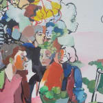 Golnaz Afraz, Series of Portraits, 2021