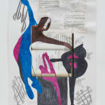 Everlyn NICODEMUS, Untitled No 73 (Baudelaire and Rimbaud), 2022