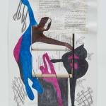 Everlyn NICODEMUS, Untitled No 73 (Baudelaire and Rimbaud), 2022