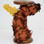 Koushna NAVABI, Untitled (Organs, rust and yellow), 1993, spool addition 2021