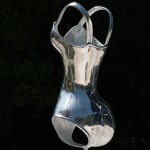 Rachel Lee Hovnanian, Body Armor (White Painted Bronze), 2016/2023