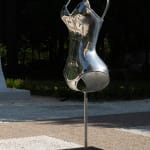 Rachel Lee Hovnanian, Body Armor (White Painted Bronze), 2016/2023