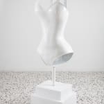 Rachel Lee Hovnanian, Body Armor (White Painted Bronze), 2016/2023