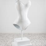Rachel Lee Hovnanian, Body Armor (White Painted Bronze), 2016/2023