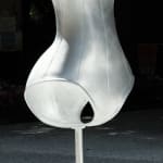 Rachel Lee Hovnanian, Body Armor (White Painted Bronze), 2016/2023