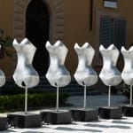 Rachel Lee Hovnanian, Body Armor (White Painted Bronze), 2016/2023