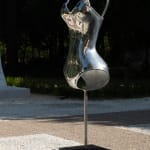 Rachel Lee Hovnanian, Body Armor (White Painted Bronze), 2016/2023