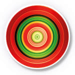 Rob and Nick Carter, AI Spectrum Circle Print, 2025