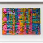 Rob and Nick Carter, Oil Paint Scan with Oil Paint VI, 2024