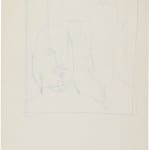 Wayne Thiebaud, Untitled (sketch of Sitting Figures) , 1980