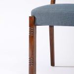 Charles Dudouyt, Set of 6 Dining Chairs