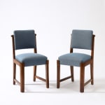 Charles Dudouyt, Set of 6 Dining Chairs