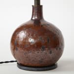 Small Brown Ceramic Lamp
